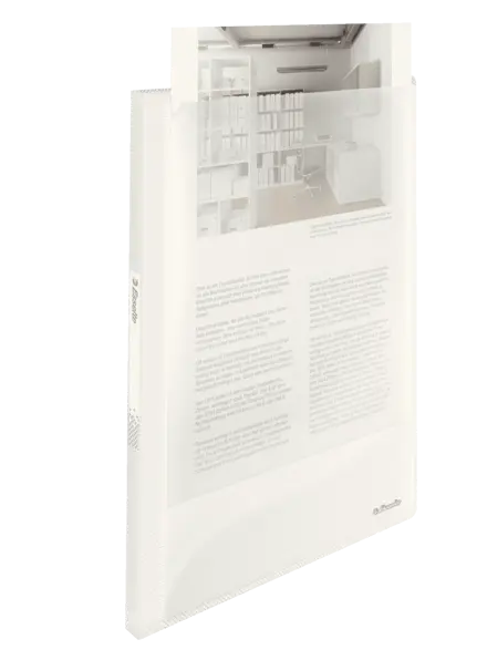 VIVIDA Portalistino con copertina personalizzabile - PPL 40 buste