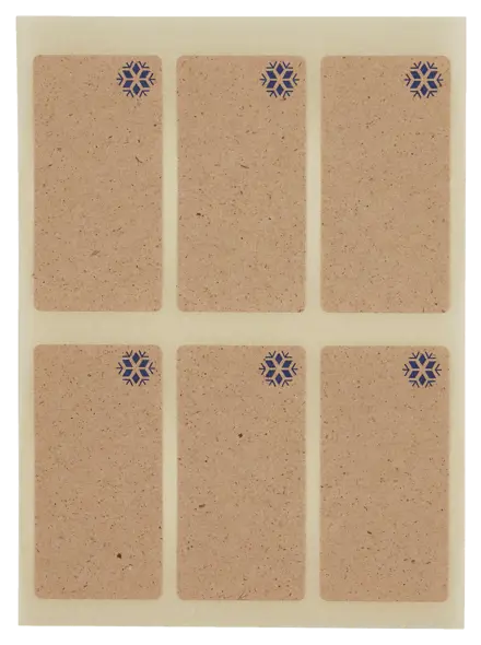 Étiquettes congélation à base de papier de foin Esselte Rubafix. 25 x 50 mm. Etui de 24 (sans plastique).