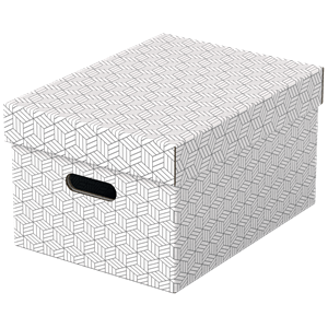 Esselte Home Aufbewahrungsboxen Cube Groß, 3 Stück