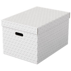 Esselte Home Storage Box Medium, Pack of 3