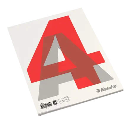 Glued Pad A4 Plain – Esselte