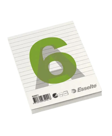 Glued Pad A6 Ruled – Esselte