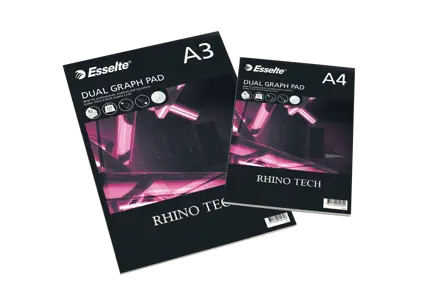 Graph Pad A3 2 Scales – Esselte Rhino