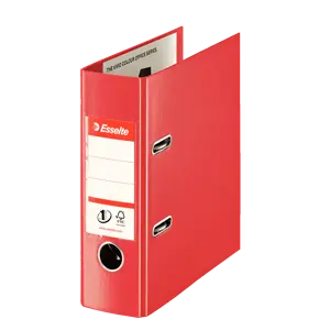 Lever Arch File Esselte No.1 PP FSC® A5/75 mm - Patented No.1 mechanism