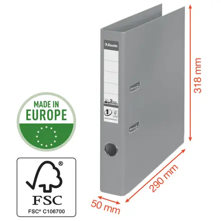 Mappi Esselte No1 PP FSC® A4/50mm