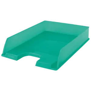 Esselte Colour'Breeze brevbakke - Transparent A4-brevbakke til brug i hjemmet eller på kontoret. Opbevaring af filer, mapper og papirarbejde. Frisk og moderne design.