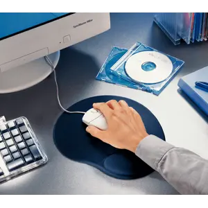 Esselte Fashion zselés egéralátét - Ergonómiai kialakítású, zselével töltött egéralátét. Csúszásgátlóval ellátott felület.