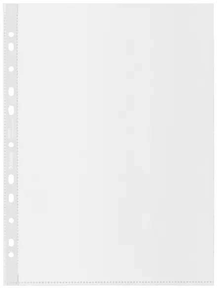 Esselte Buste perforate Office 100% riciclate - antiriflesso - f.to A4 - conf.da 100