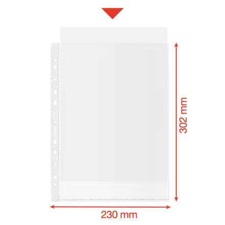 Esselte 100% Recycled kansiotasku A4 70 mic.