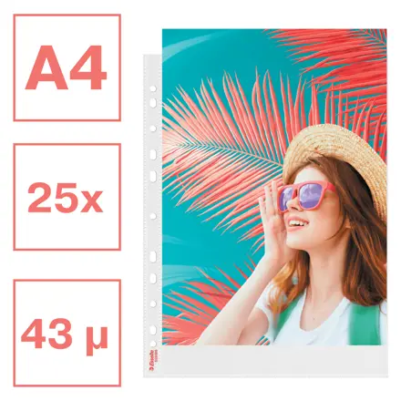 Fundas Esselte A4, bolsa de 25