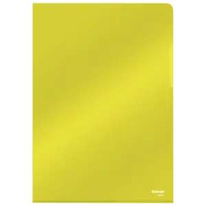 Папка-уголок Esselte Premium - Полностью прозрачная. Высокопрочная пленка 0.15 мм. Приваренная окантовка по нижнему краю. А4. 25 шт. в упаковке.