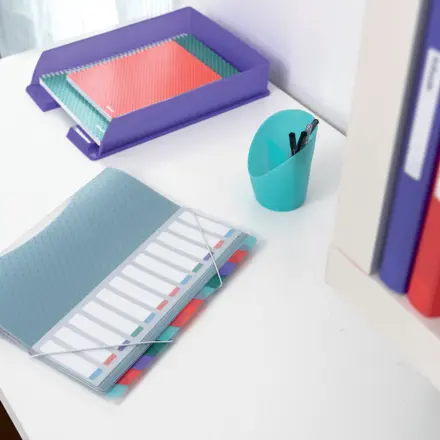 Esselte Colour'Breeze Esijärjestin PP 6 välilehteä