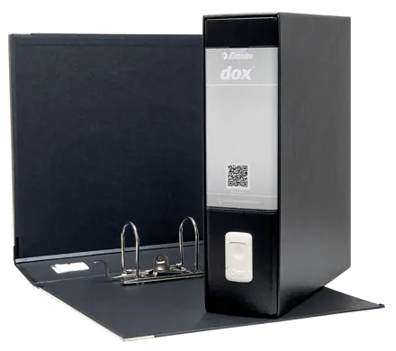 Dox 1 Registratore a leva F.to Commericale - Dorso 8 cm