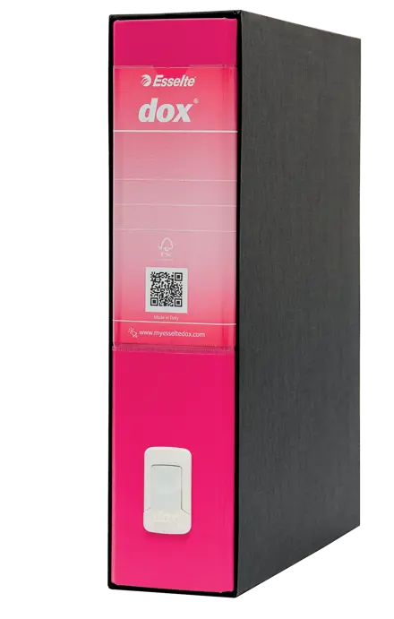 Dox 2 Registratore a leva F.to Protocollo - Dorso 8 cm