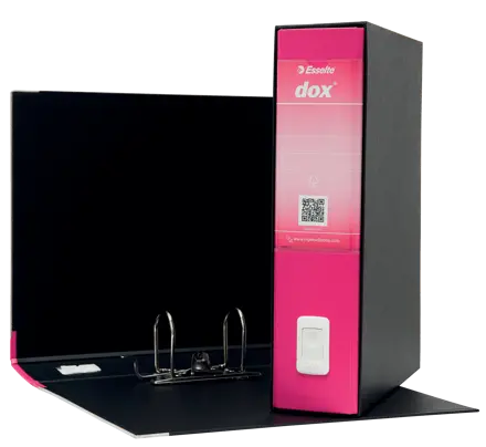 Dox 2 Registratore a leva F.to Protocollo - Dorso 8 cm