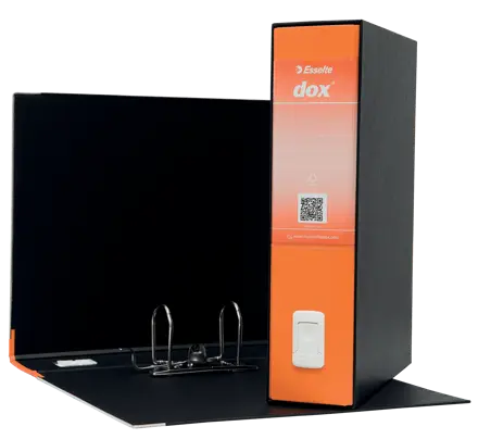 Dox 2 Registratore a leva F.to Protocollo - Dorso 8 cm