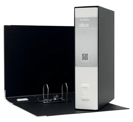 Dox 2 Registratore a leva F.to Protocollo - Dorso 8 cm