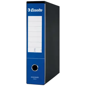 Registratori in cartone con custodia ESSENTIALS - F.to Commerciale - Dorso 8 cm