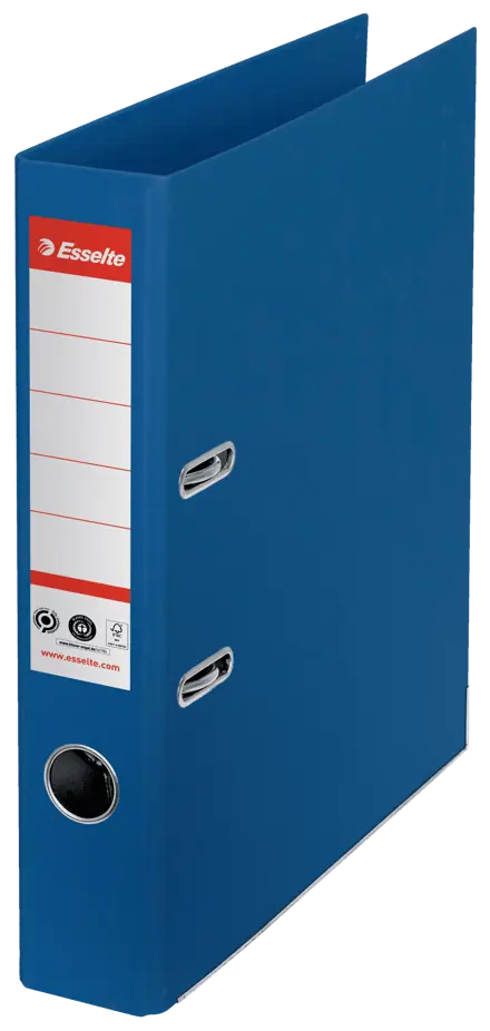 Esselte CO2-neutral brevordner No. 1, 100% genbrugskarton, FSC, A4/ 50 mm