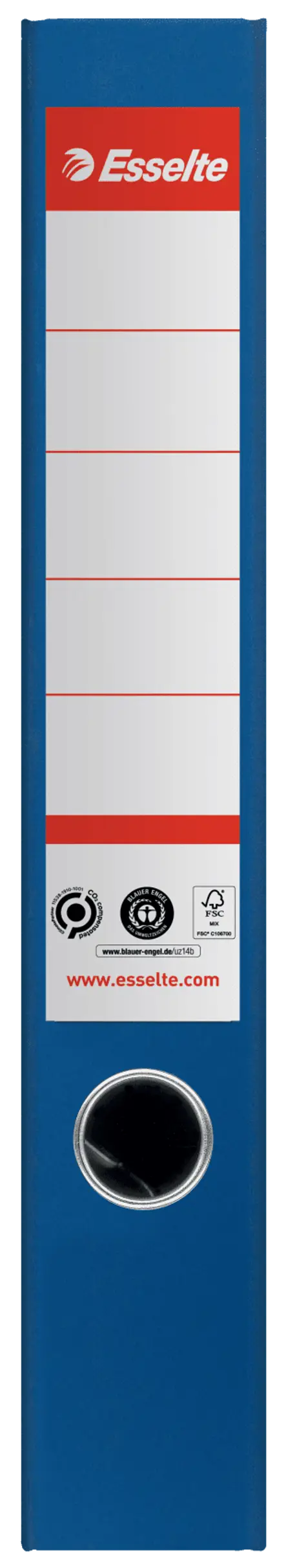 Esselte CO2-neutral brevordner No. 1, 100% genbrugskarton, FSC, A4/ 50 mm