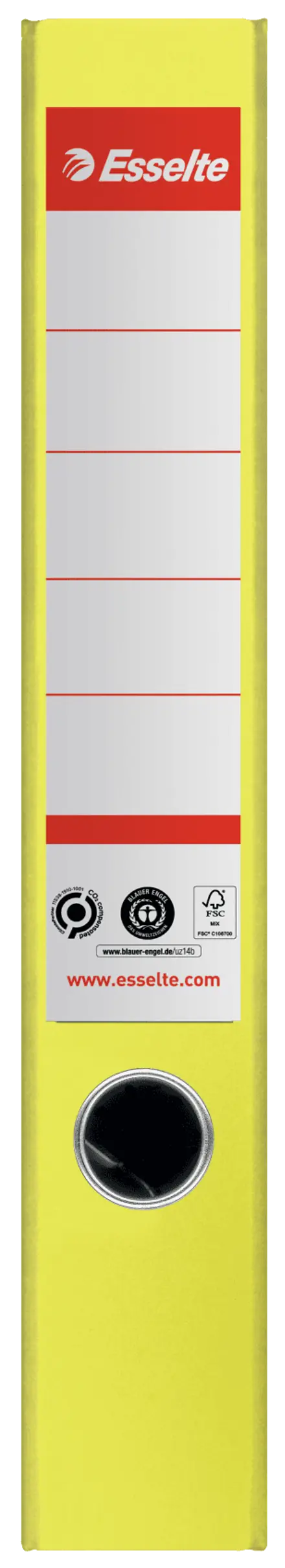 Esselte CO2-neutral brevordner No. 1, 100% genbrugskarton, FSC, A4/ 50 mm