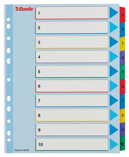 Register overskriv Esselte Mylar A4 maxi