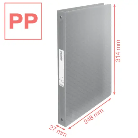 Esselte Colour'Breeze PP 4-gyűrűs gyűrűskönyv
