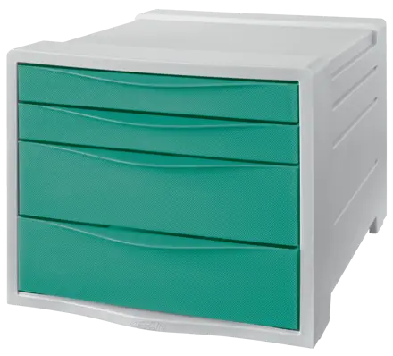 Bloc de clasement Esselte Colour'Breeze, 4 tiroirs