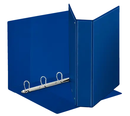 Raccoglitore Display in PP personalizzabile (3 tasche) ad anelli 4- 50 - D - f.to maxi