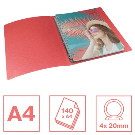 Esselte Colour'Breeze 4-Ring Binder