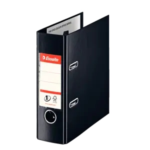 Lever Arch File Esselte No.1 PP FSC® A5/75 mm - Patented No.1 mechanism