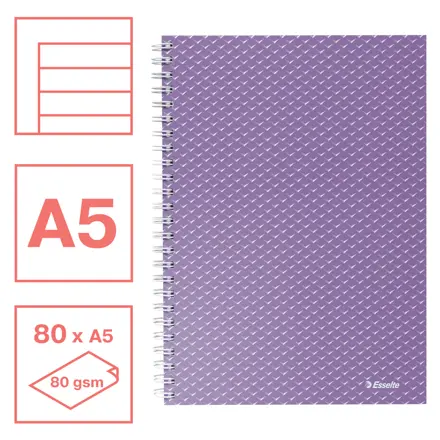 Blok Esselte Colour'Breeze A5, linkovaný