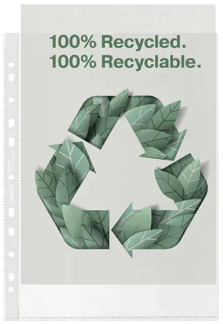 Esselte 100% Recycled kansiotasku A4 70 mic.