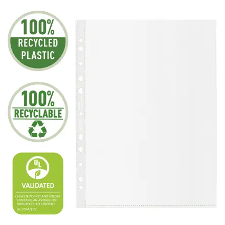 Esselte 100% Recycled kansiotasku A4 70 mic.