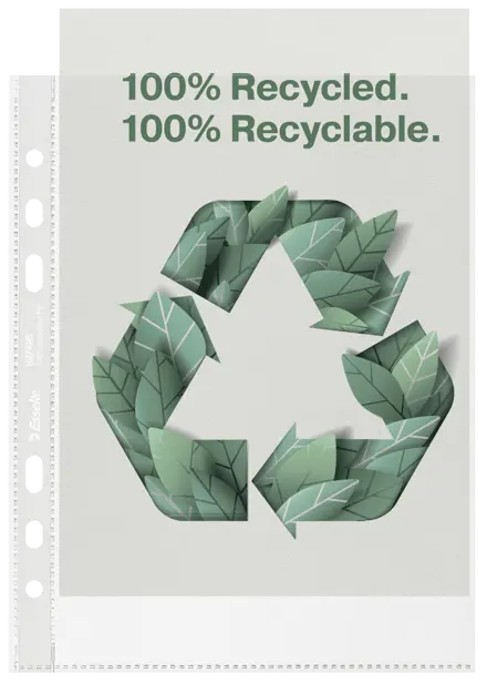 Esselte 100% Recycled Pocket A5 Box of 100