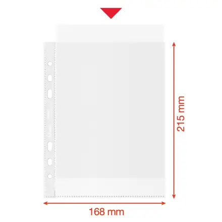 Esselte 100% Recycled Pocket A5 Box of 100