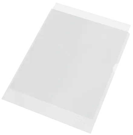Esselte Buste a L De Luxe 100% riciclate - antiriflesso - f.to 22x30cm - conf.da 100