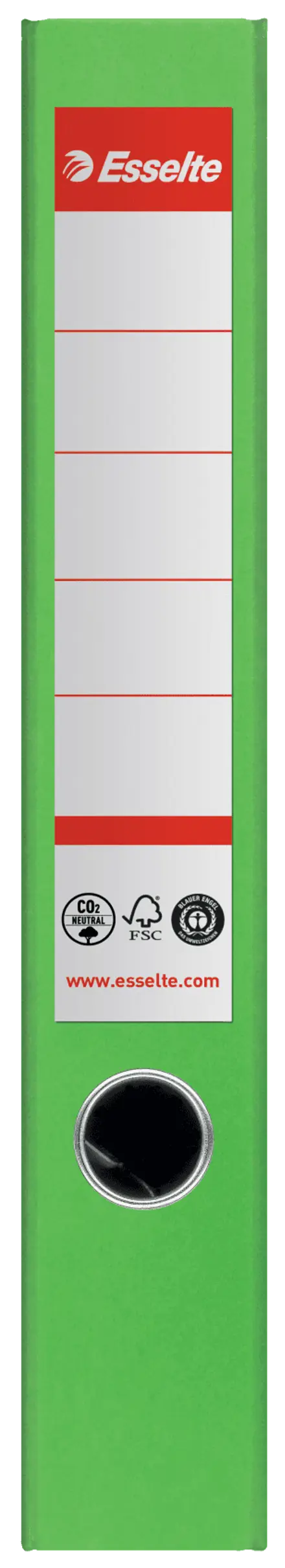Esselte Raccoglitori con meccanismo a leva N.1, cartone riciclato al 100%, a zero emissioni CO2 - Dorso 50mm
