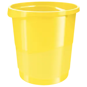 Waste bin Esselte Europost VIVIDA 14L - 14 litre capacity. Fresh standard colours. Unique squared design at base.