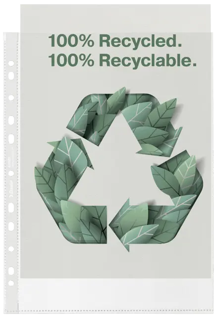 Esselte 100% Recycled kansiotasku A4 100 mic.