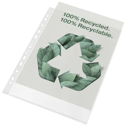 Esselte 100% Recycled kansiotasku A4 100 mic.
