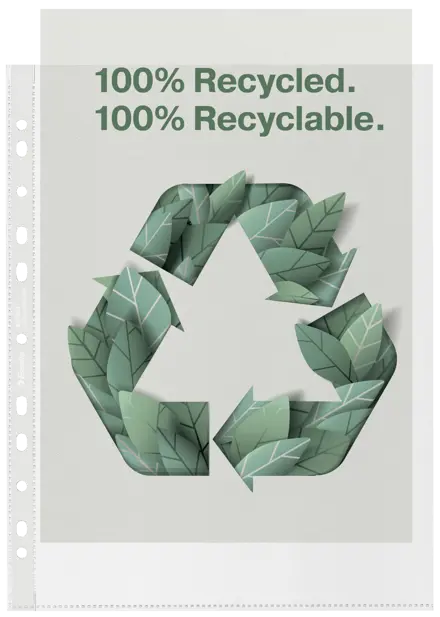 Esselte 100% Recycled kansiotasku A4 MAXI 100mic/100