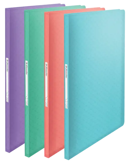 Esselte Colour'Breeze kokoojakansio PP 60 taskua
