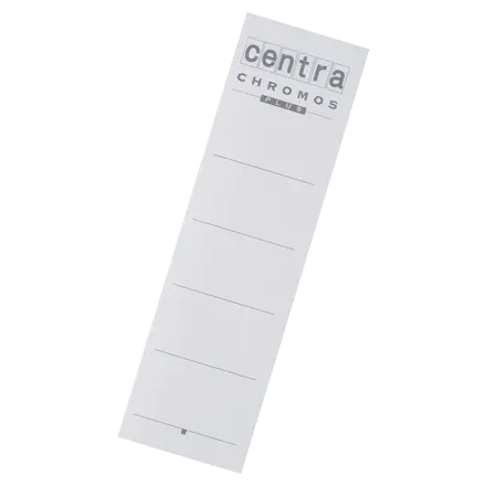 Etiquettes carton Esselte pour classeurs à levier plastique 80 mm x10
