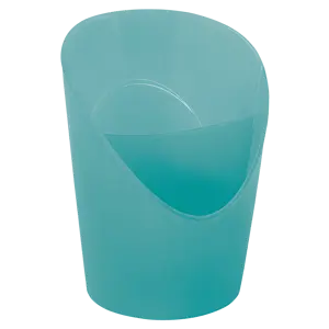 Esselte Colour'Breeze penneholder - Transparent penneholder til brug i hjemmet og på kontoret. 2 opbevaringsrum. Frisk og moderne design.