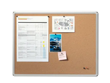 Esselte Cork Noticeboard Aluminium frame 120x150cm