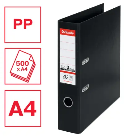 Brevordner Esselte No.1 VIVIDA PP FSC® A4/75 mm