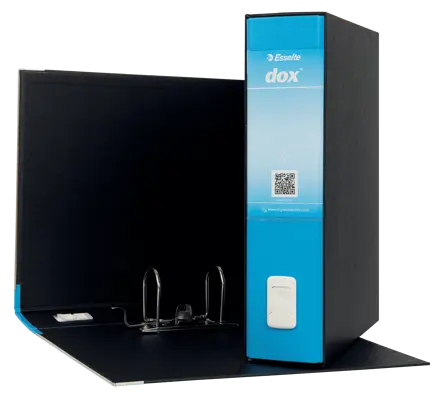 Dox 2 Registratore a leva F.to Protocollo - Dorso 8 cm
