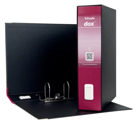 Dox 2 Registratore a leva F.to Protocollo - Dorso 8 cm
