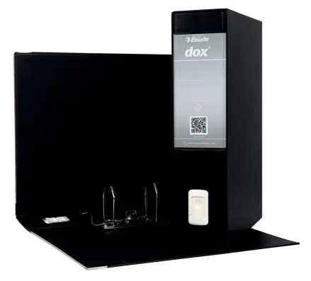 Dox 2 Registratore a leva F.to Protocollo - Dorso 8 cm